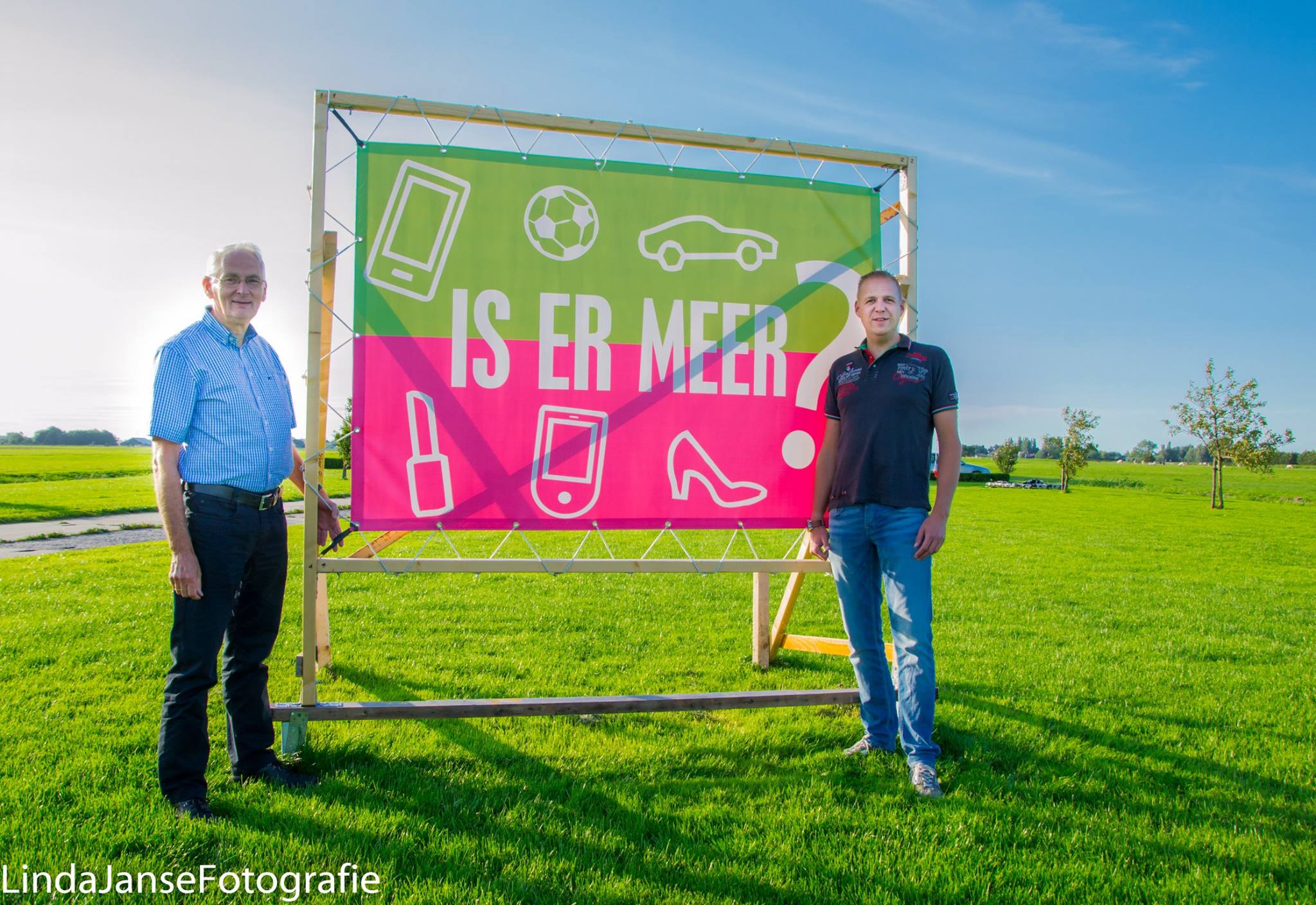 Alha cursus foto spandoek