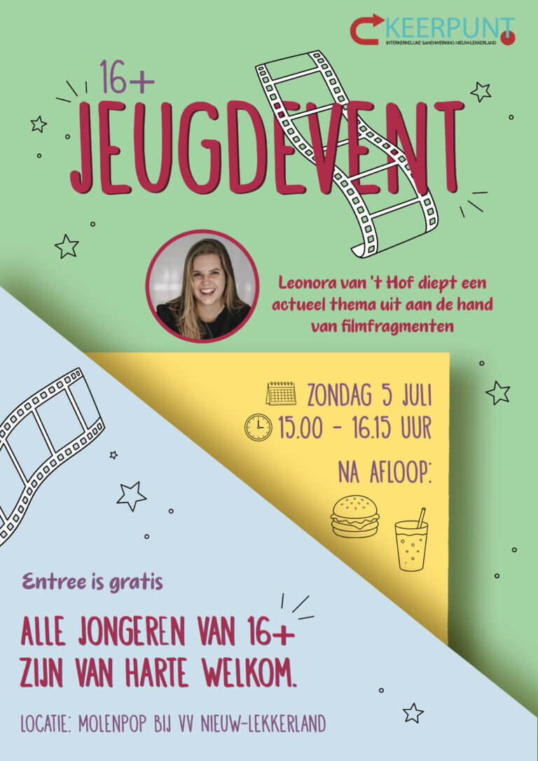 Jeugdevent Keerpunt 2026 social media