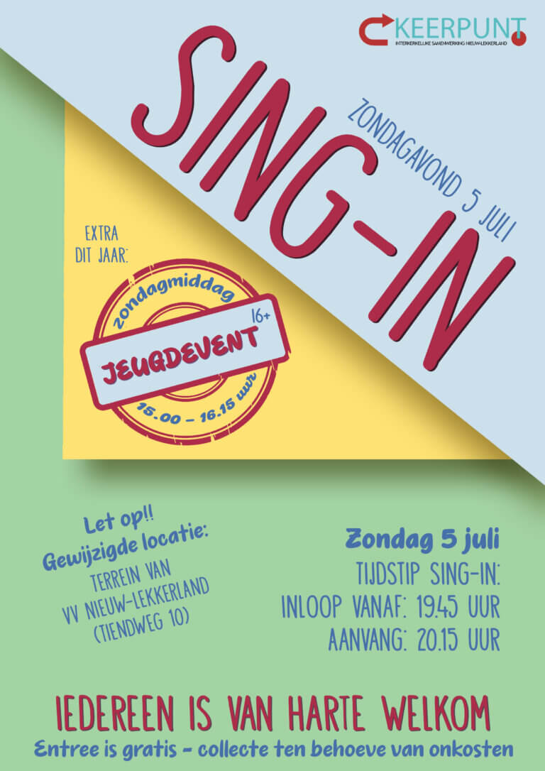 Keerpunt Singin 2026 social media