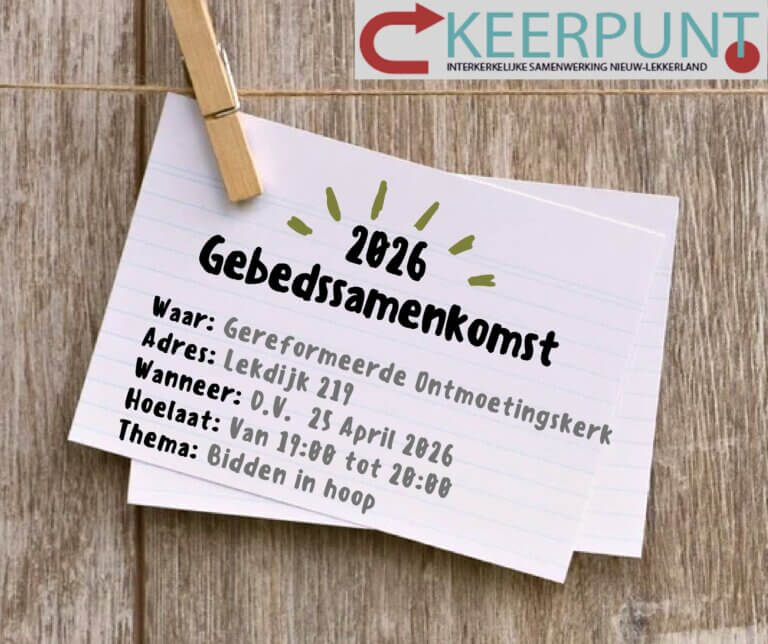 Uitnodiging Gebedssamenkomst 2026-1
