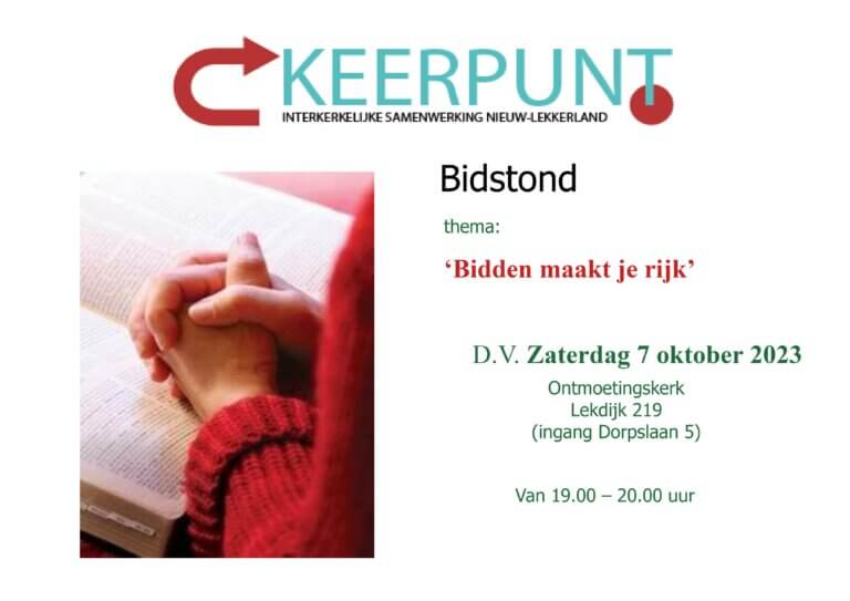 poster bidstond 07-10-2023